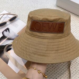 LOEWE brown sun hat